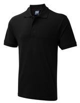 Mens Active Cotton Poloshirt - Black