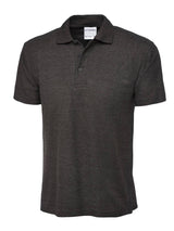 Mens Active Cotton Poloshirt - Charcoal