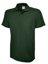 Childrens Active Cotton Poloshirt - Bottle Green