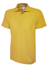 Childrens Active Cotton Poloshirt - Yellow