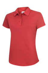 Ladies Ultra Cool Poloshirt - Red