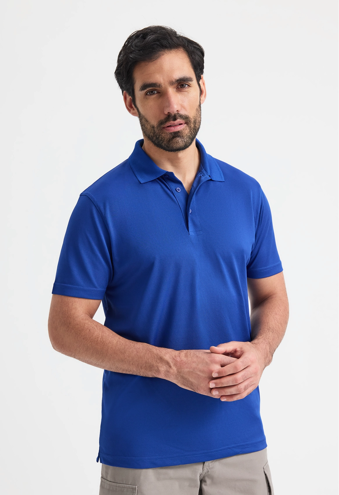 Mens Ultra Cool Workwear Poloshirt - Black