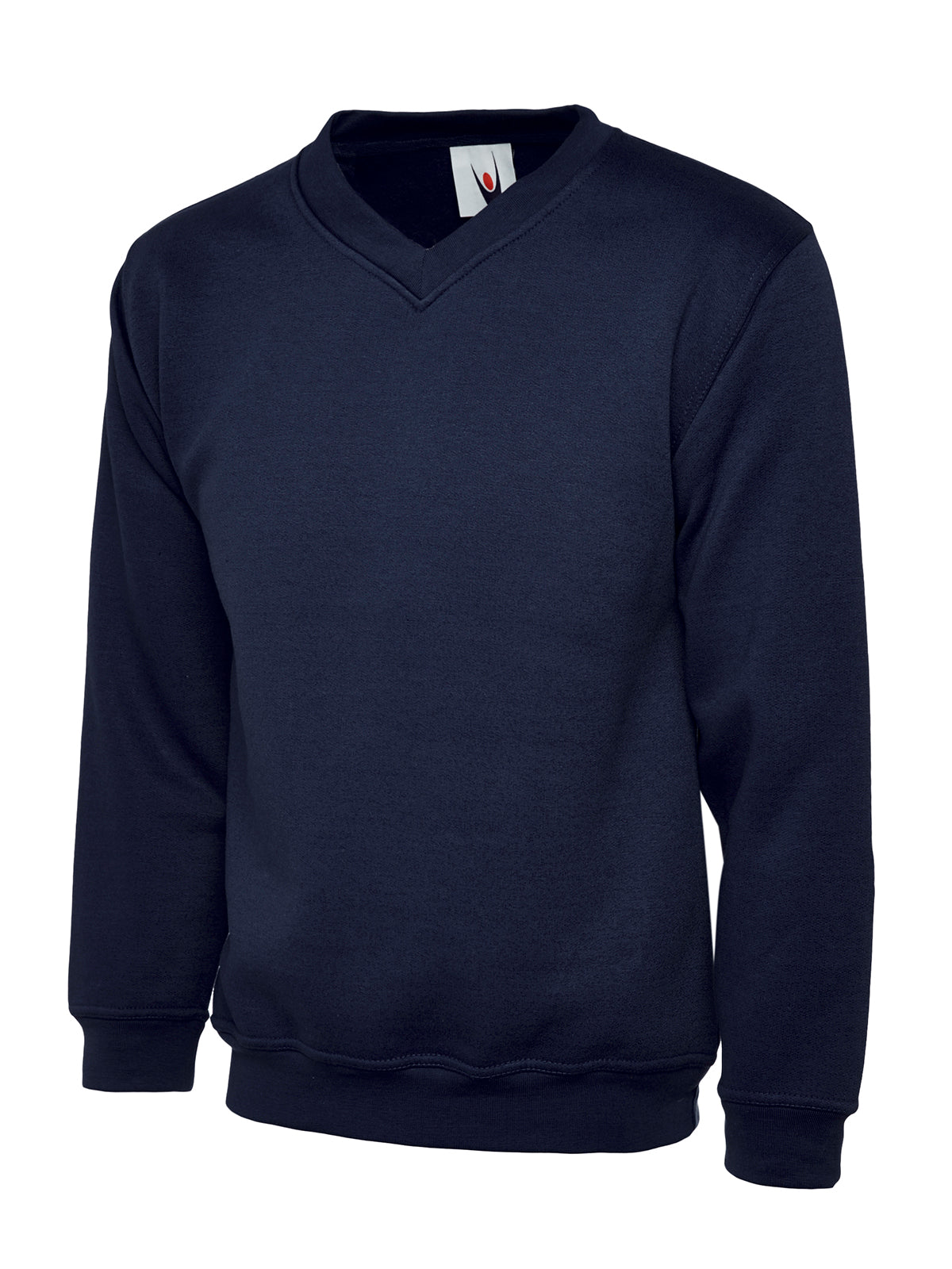 Childrens Classic V-Neck Sweatshirt - Navy