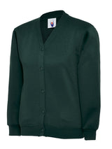 Childrens Classic Cardigan - Bottle Green