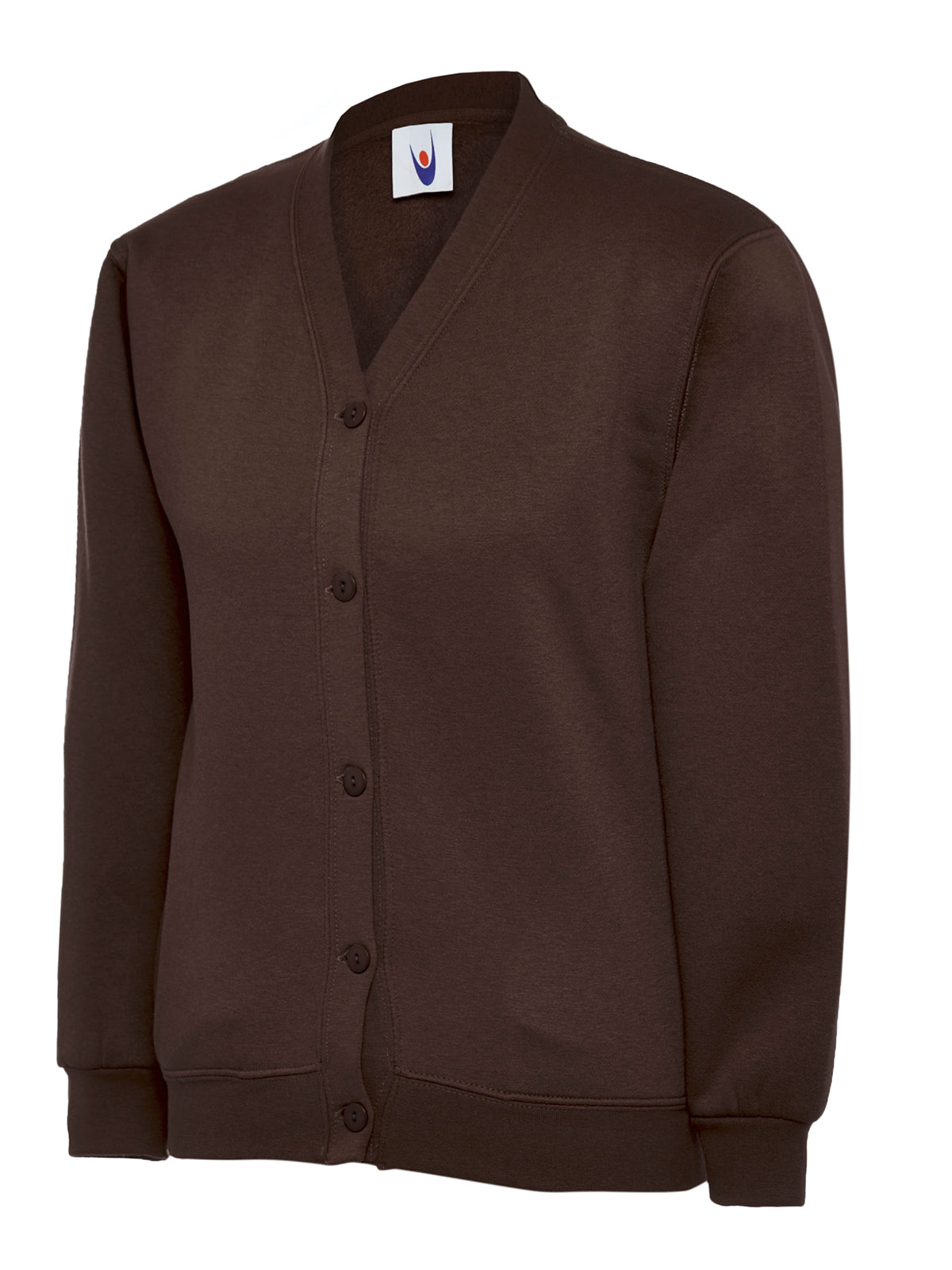 Childrens Classic Cardigan - Brown