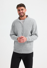 Deluxe Unisex Sweat Jacket - Black
