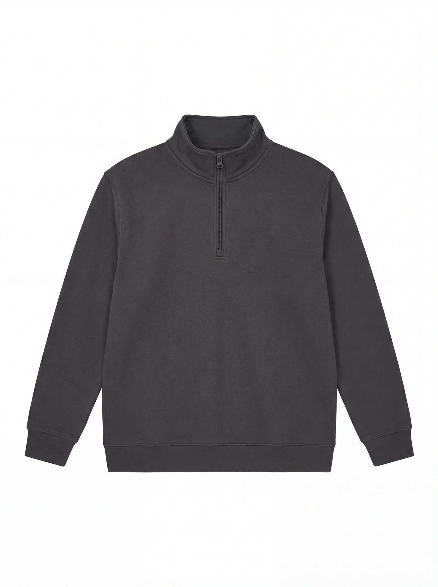 Quarter Zip Sweatshirt - Charcoal