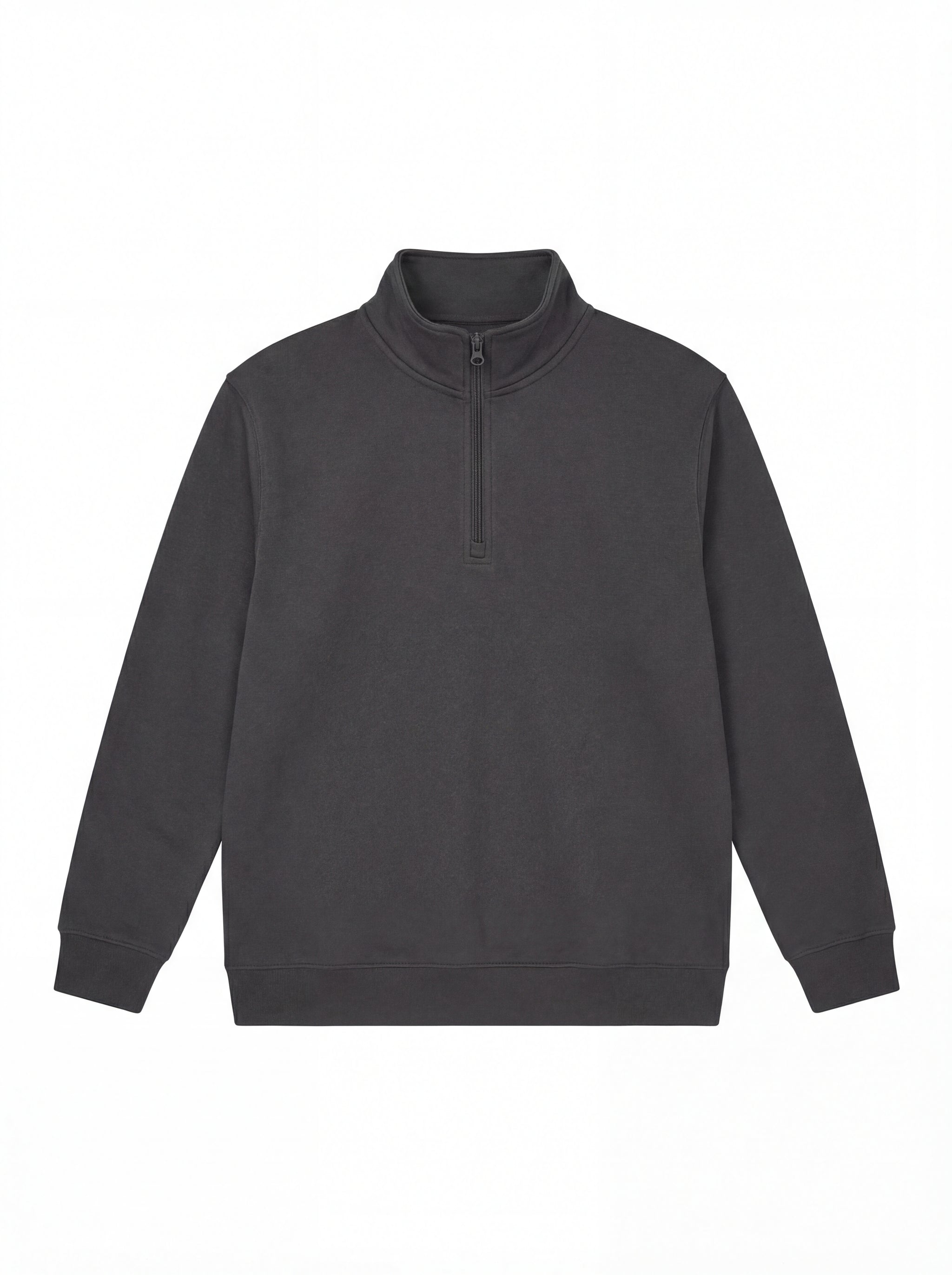 Quarter Zip Sweatshirt - Charcoal