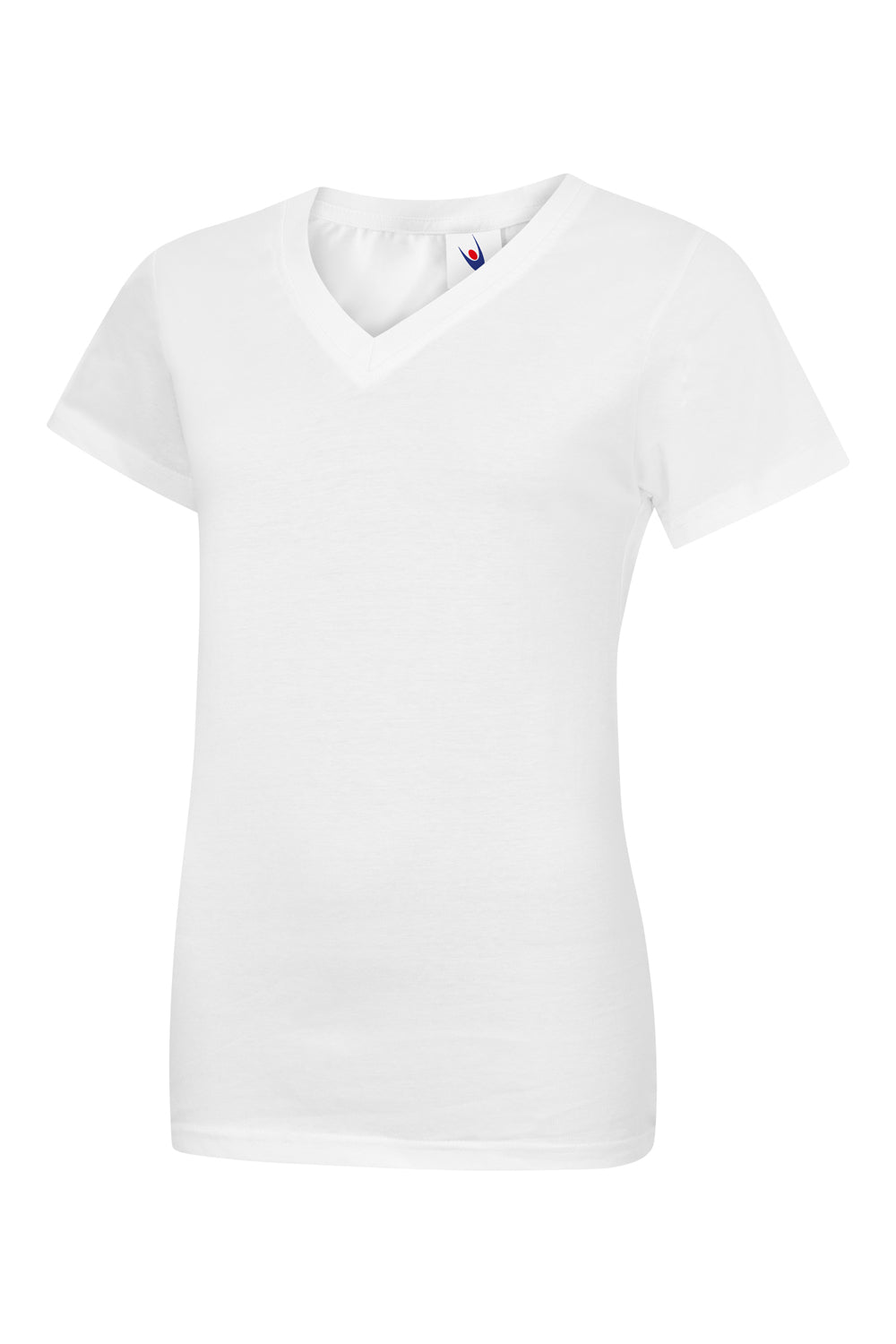Ladies Classic V-Neck T-Shirt - White