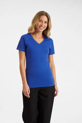 Ladies Classic V-Neck T-Shirt - Black