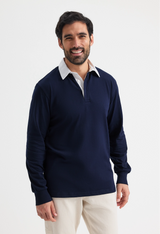 Classic Rugby Shirt - Bottle Green