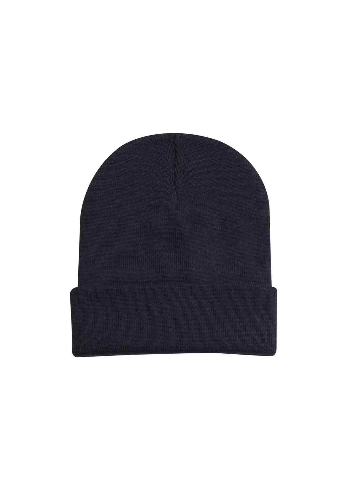 Heavyweight Cuffed Beanie - Black