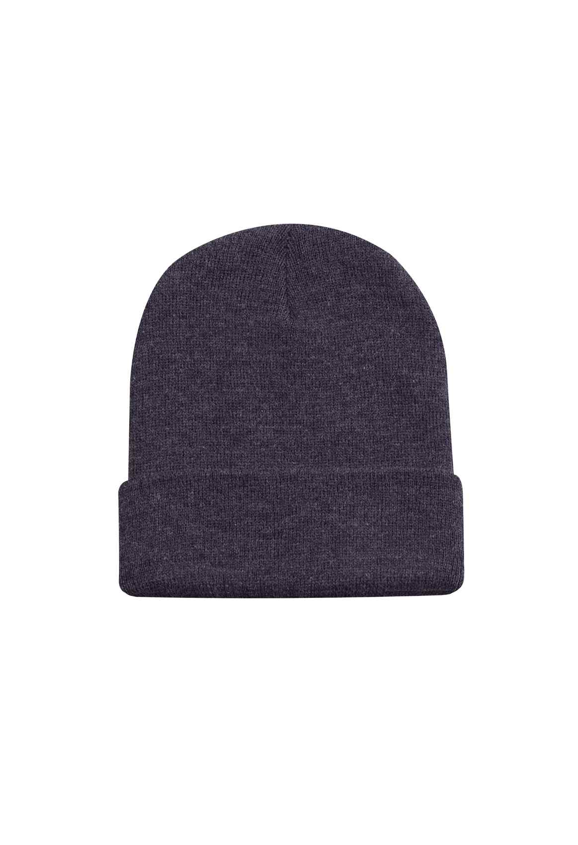 Heavyweight Cuffed Beanie - Charcoal