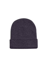Heavyweight Cuffed Beanie - Charcoal
