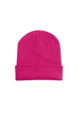Heavyweight Cuffed Beanie - Fuchsia