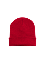 Heavyweight Cuffed Beanie - Red