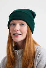 Heavyweight Cuffed Beanie - Bottle Green