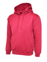 Classic Hooded Sweatshirt - Hot Pink