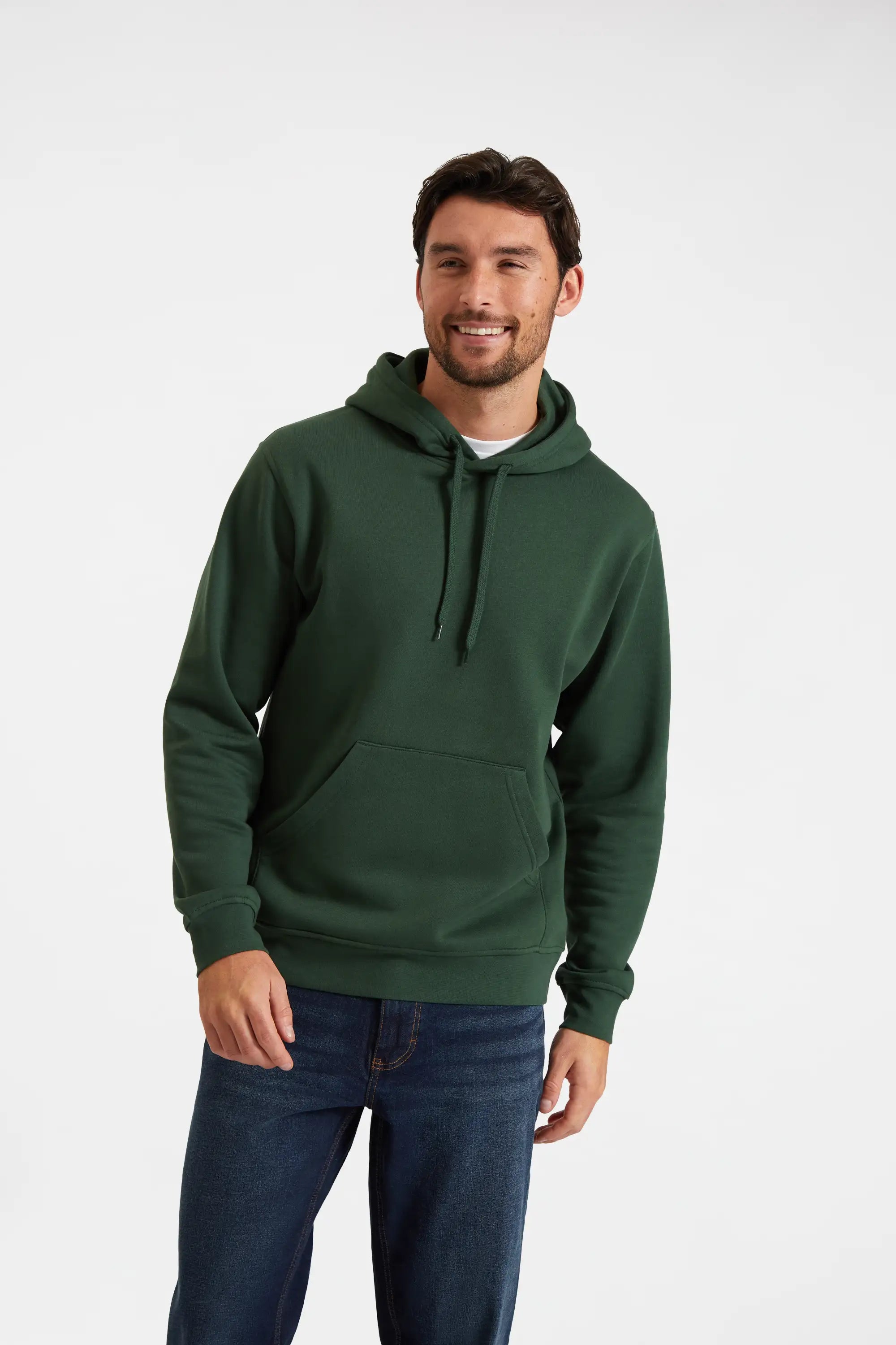 Classic Hooded Sweatshirt - Bottle Green