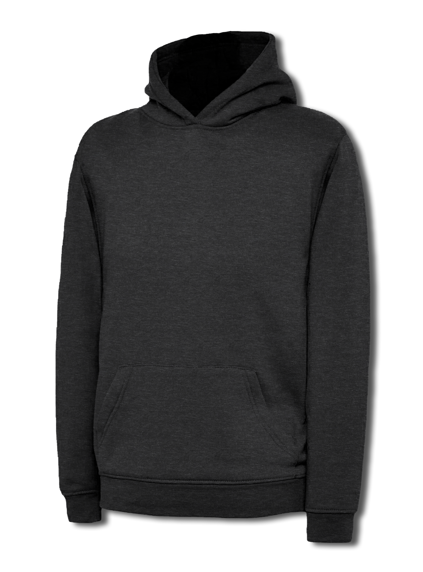 Childrens Classic Hooded Sweatshirt - Charcoal