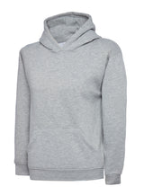 Childrens Classic Hooded Sweatshirt - Heather Grey