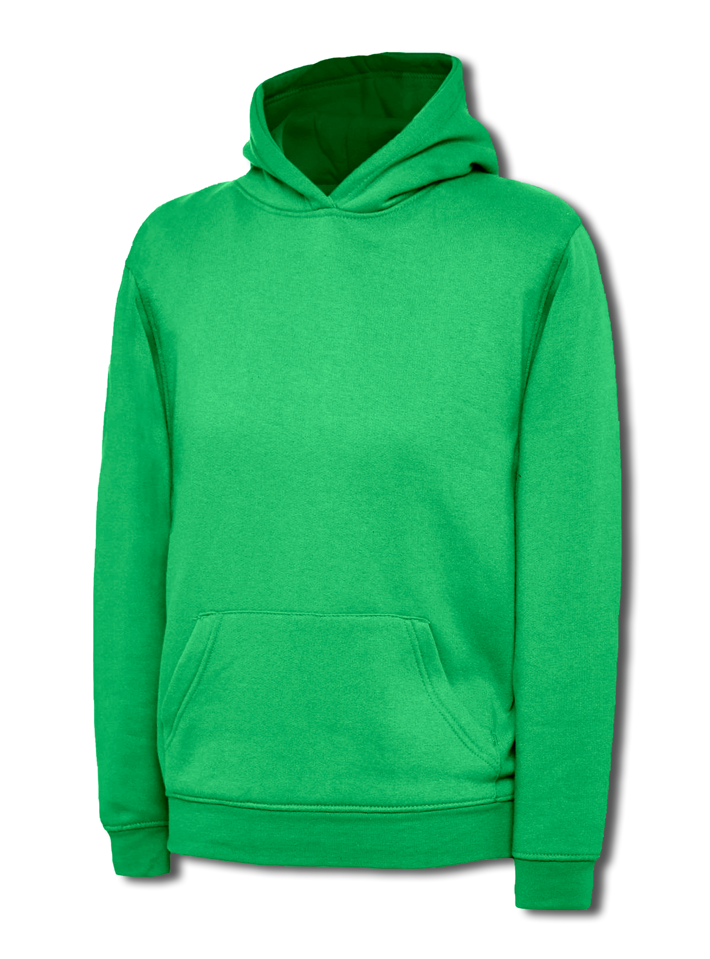 Childrens Classic Hooded Sweatshirt - Kelly Green