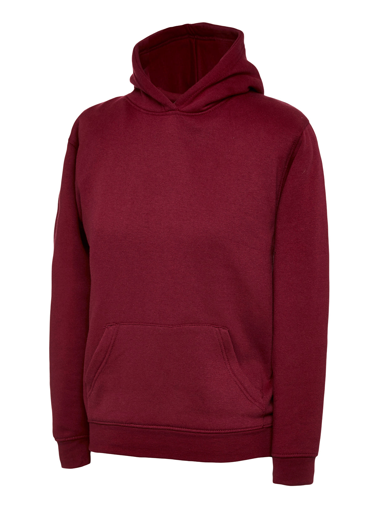 Childrens Classic Hooded Sweatshirt - Maroon
