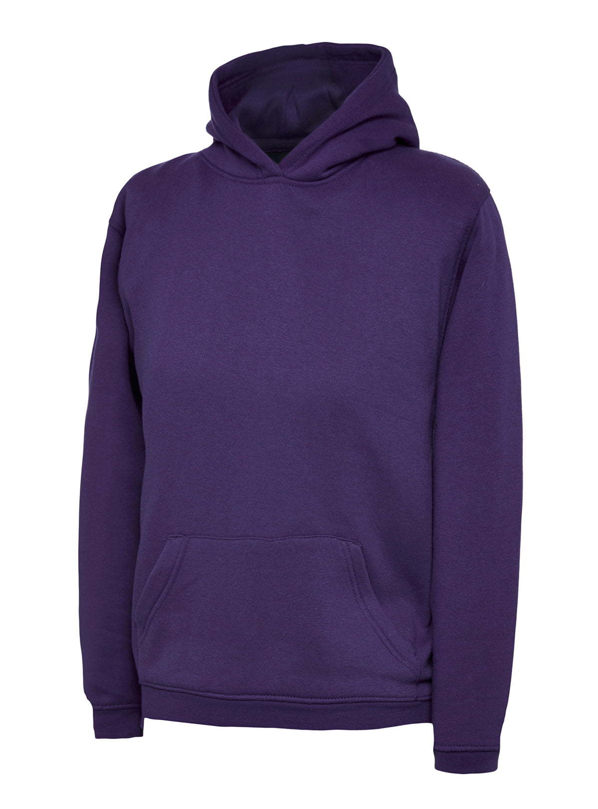 Childrens Classic Hooded Sweatshirt - Purple