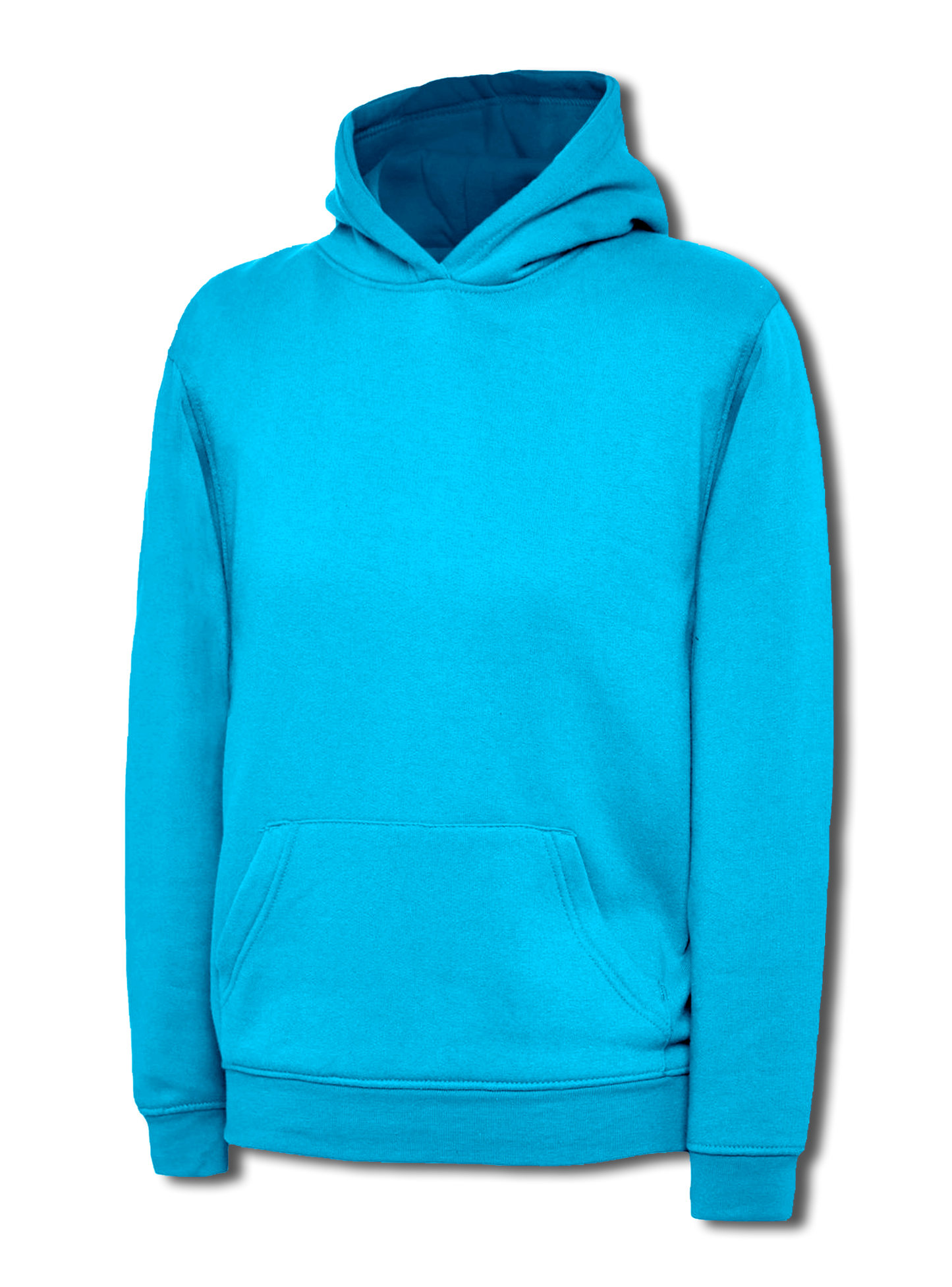 Childrens Classic Hooded Sweatshirt - Sapphire Blue