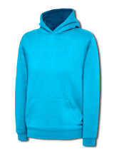 Childrens Classic Hooded Sweatshirt - Sapphire Blue