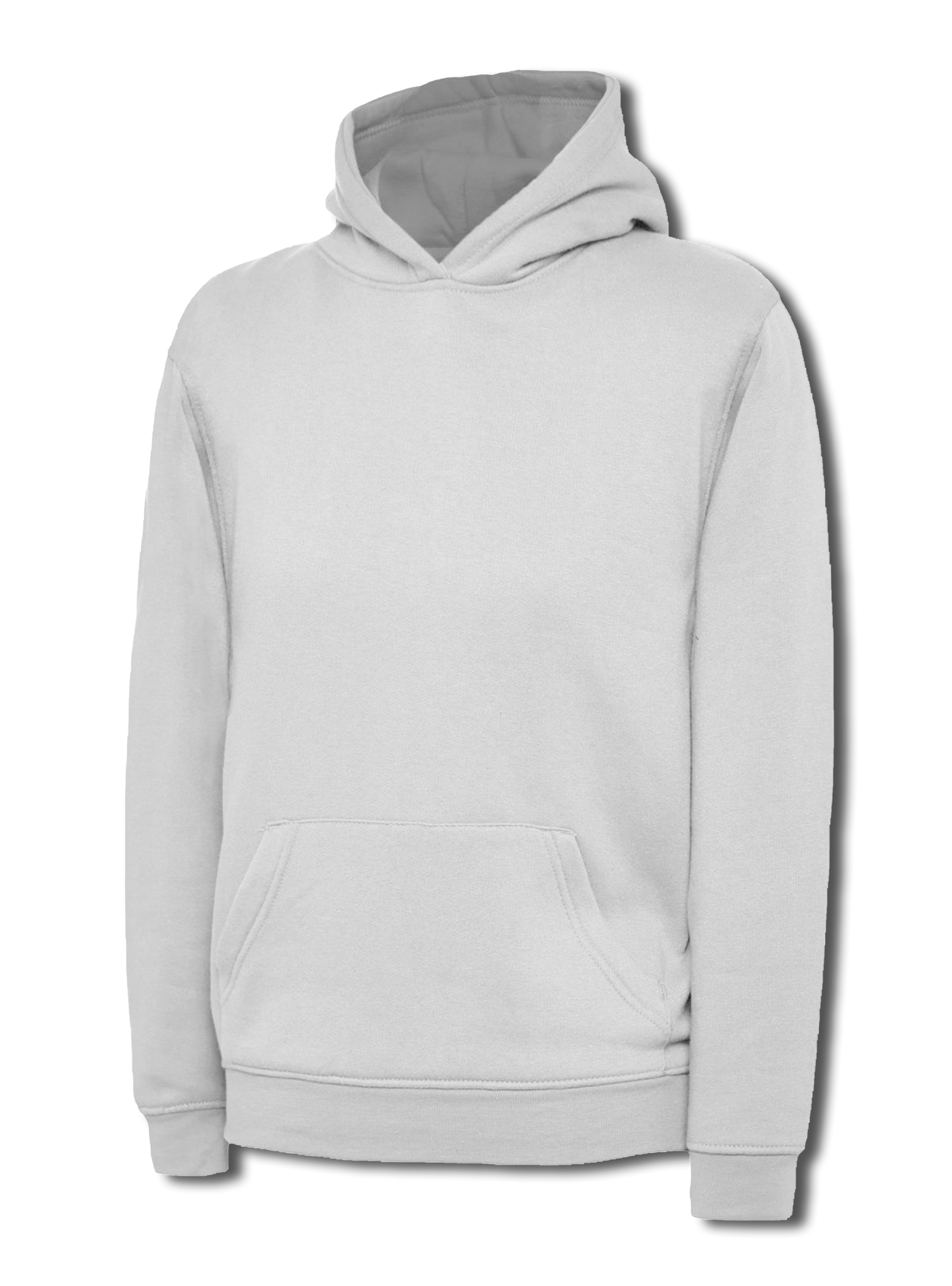 Childrens Classic Hooded Sweatshirt - White