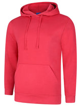 Deluxe Hooded Sweatshirt - Cranberry