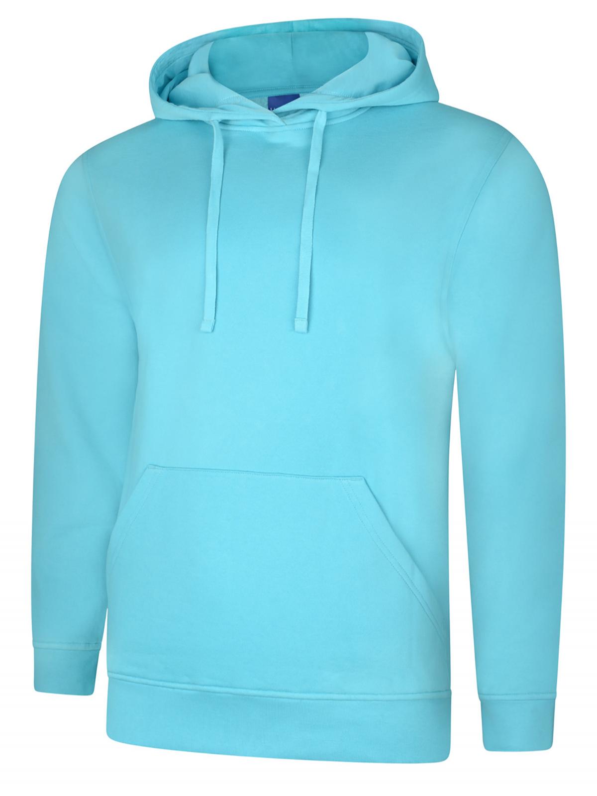 Deluxe Hooded Sweatshirt - Turquoise