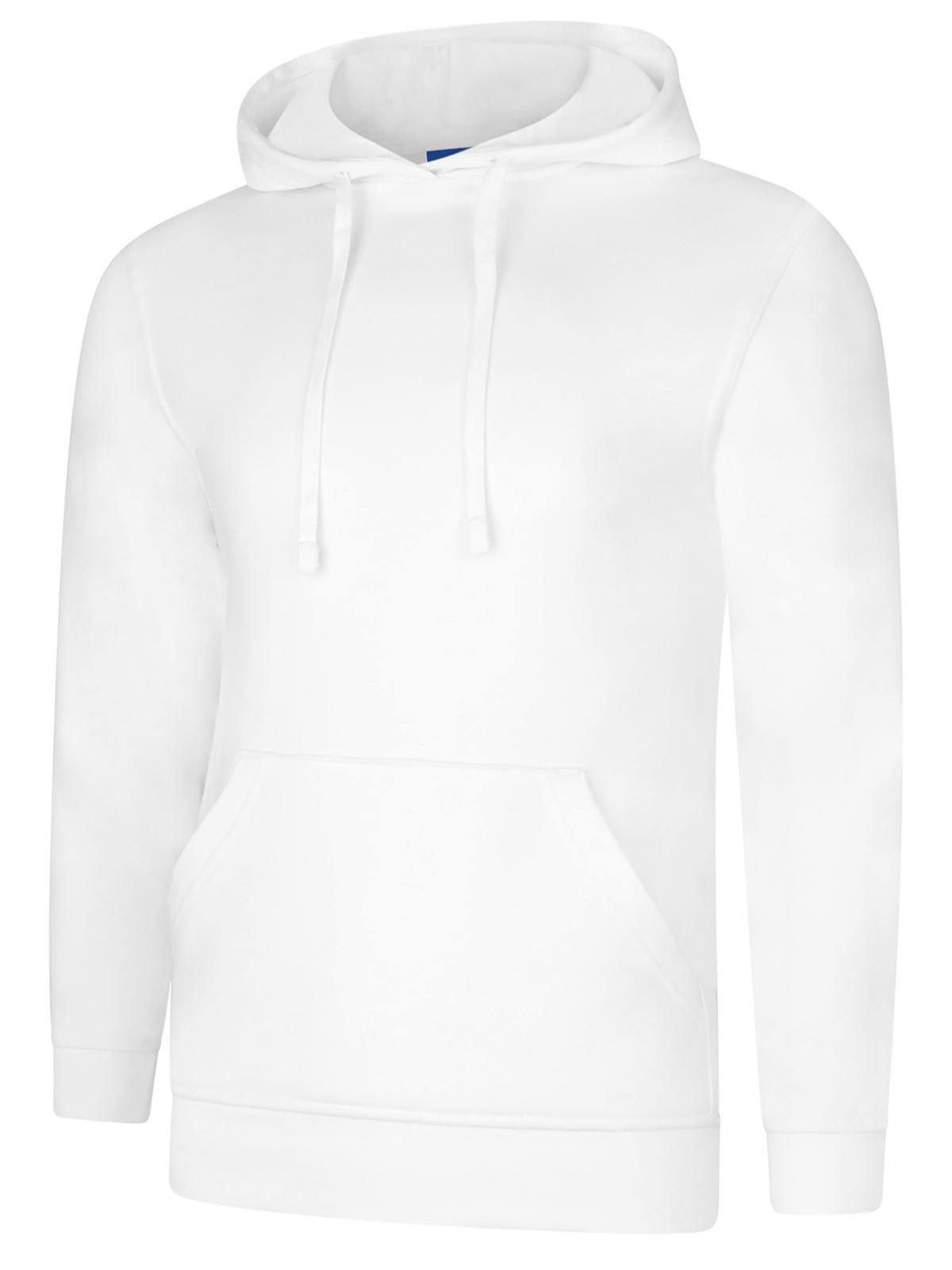Deluxe Hooded Sweatshirt - White