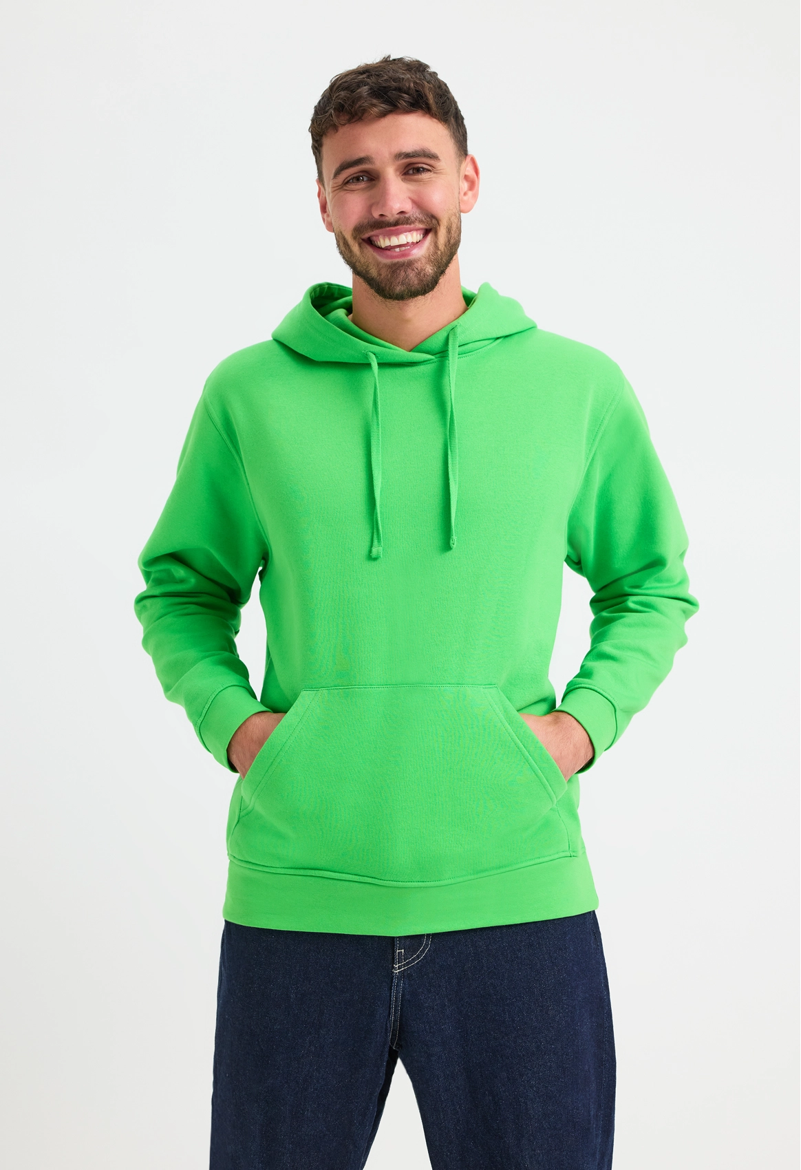 Deluxe Hooded Sweatshirt - Amazon Green