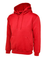 Ladies Deluxe Hooded Sweatshirt - Red