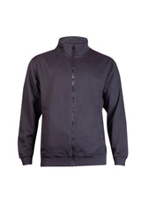 Deluxe Unisex Sweat Jacket - Black