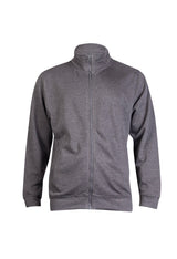 Deluxe Unisex Sweat Jacket - Charcoal