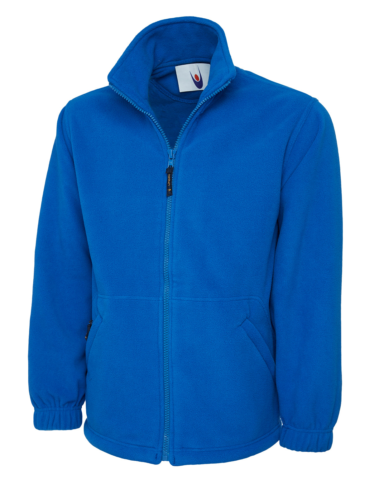 Heavyweight Full Zip Fleece Jacket - Royal