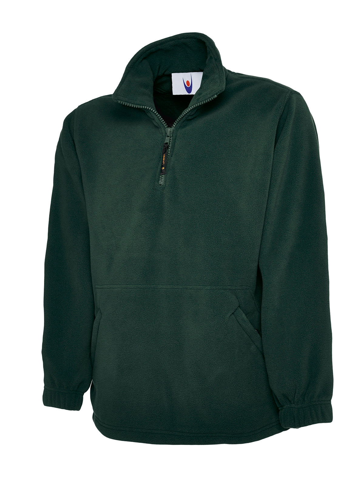Classic 1/4 Zip Fleece Jacket - Bottle Green