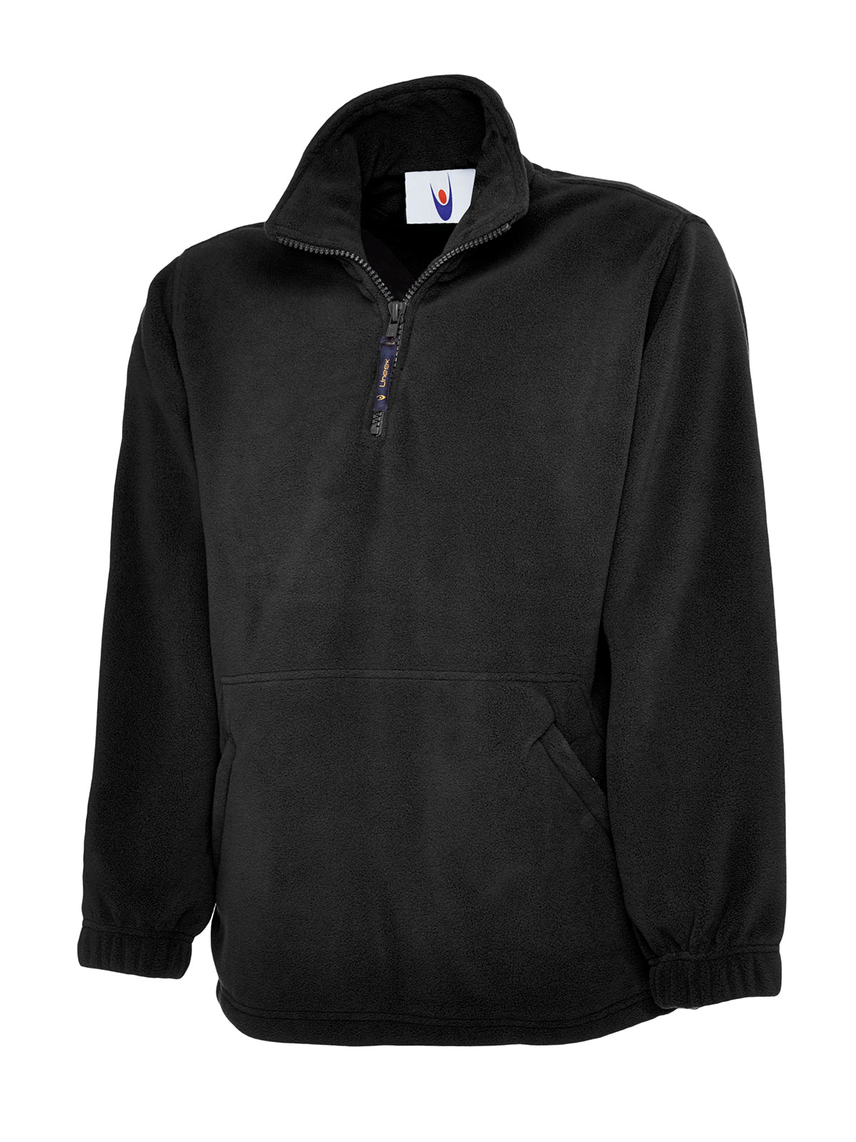 Classic 1/4 Zip Fleece Jacket - Black