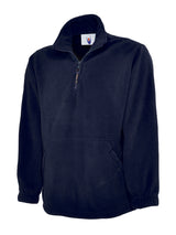 Classic 1/4 Zip Fleece Jacket - Navy