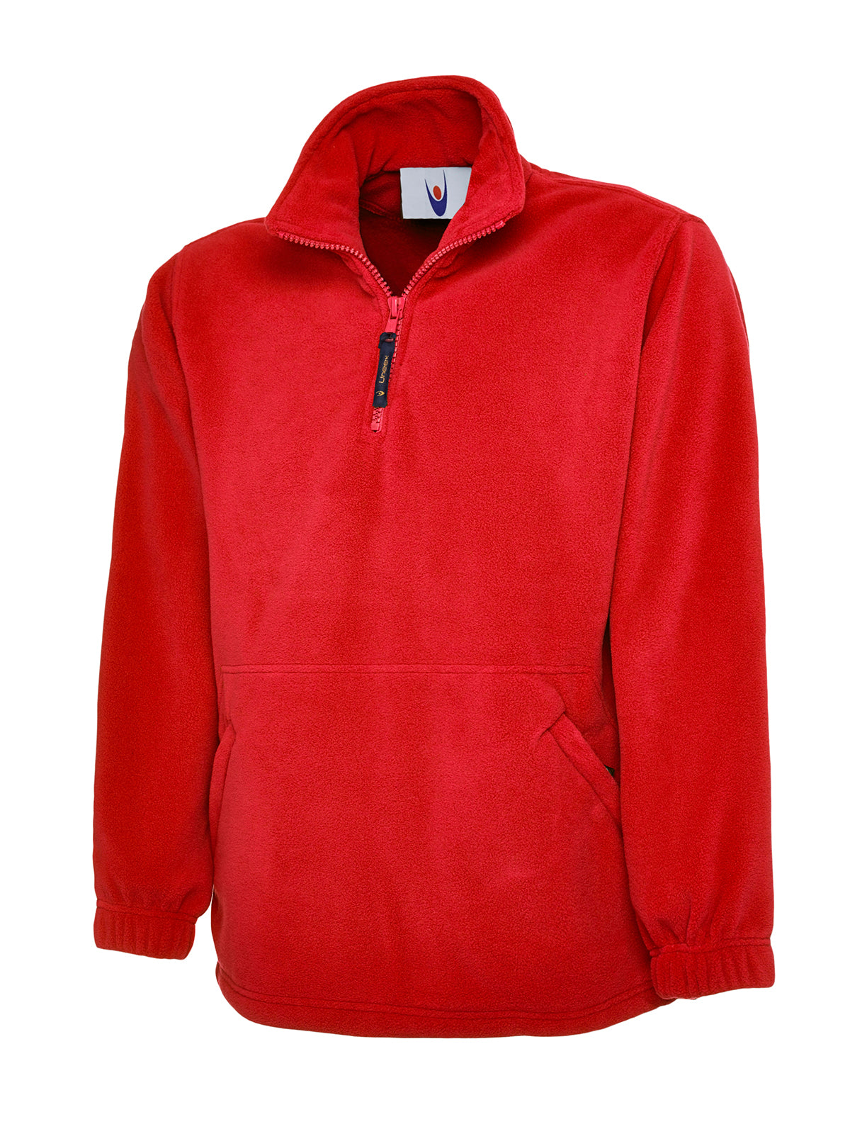 Classic 1/4 Zip Fleece Jacket - Red