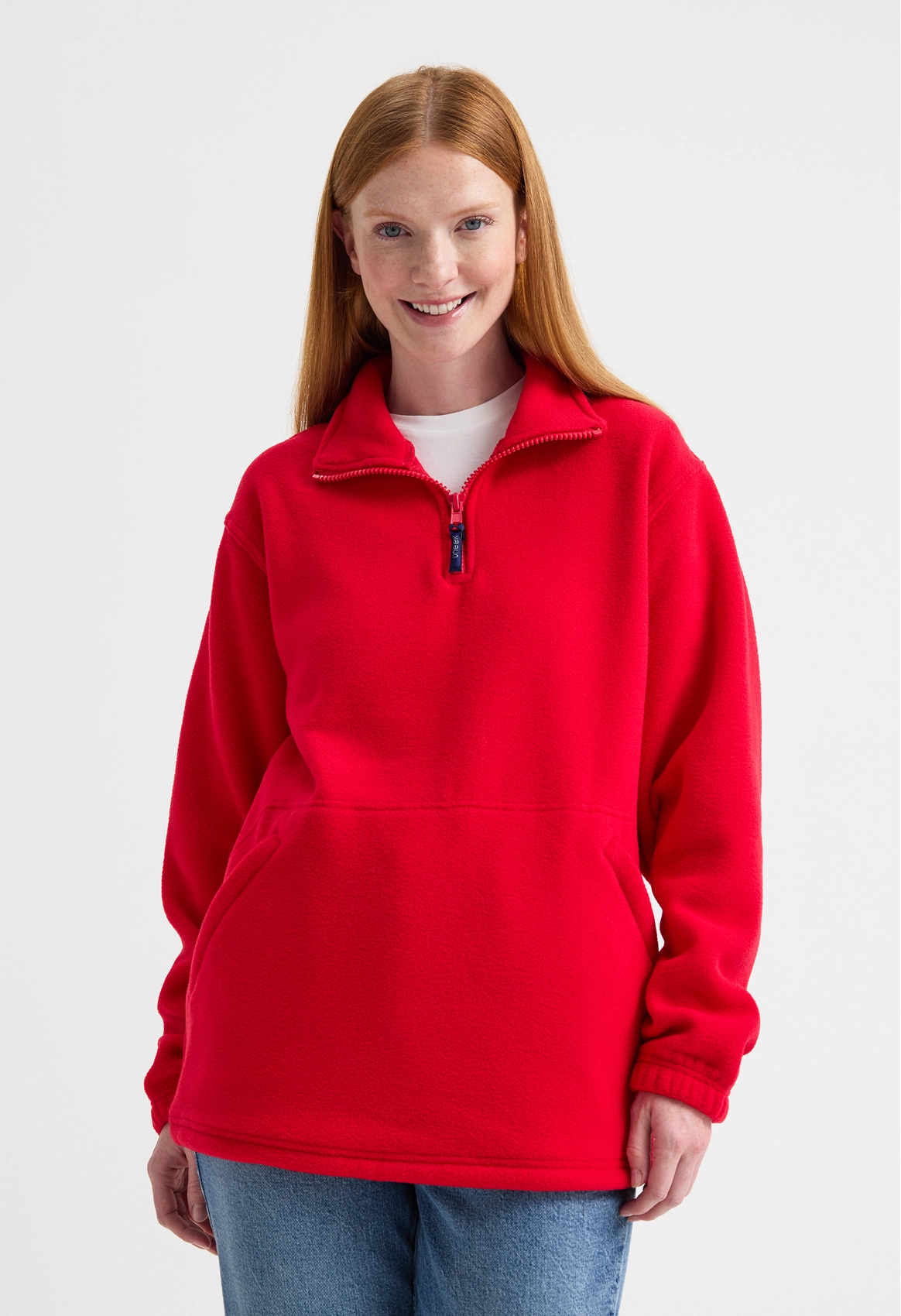 Classic 1/4 Zip Fleece Jacket - Bottle Green