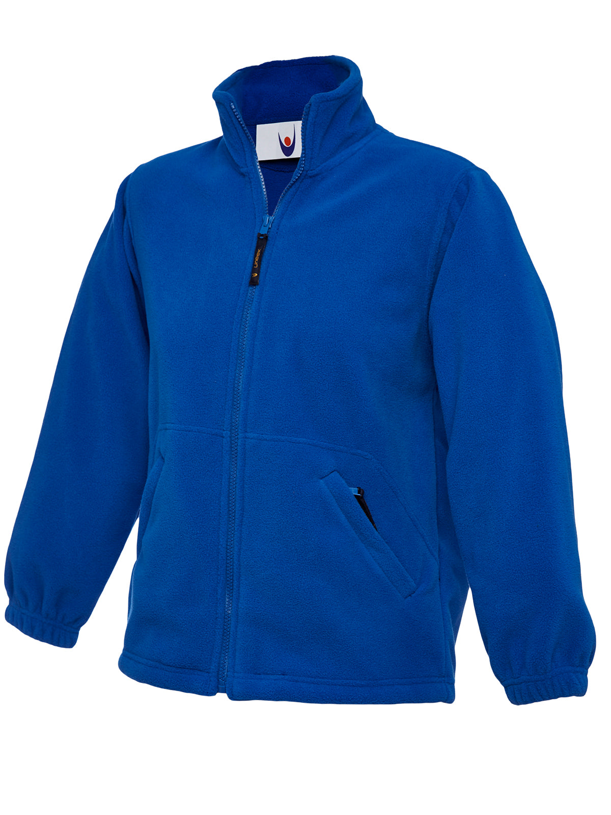 Childrens Classic Full Zip Fleece Jacket - Royal