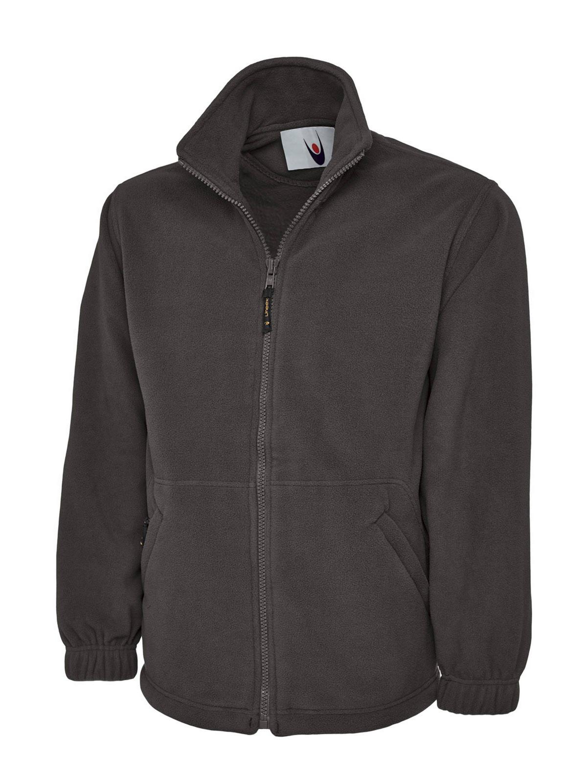 Classic Full Zip Fleece Jacket - Charcoal