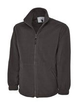 Classic Full Zip Fleece Jacket - Charcoal