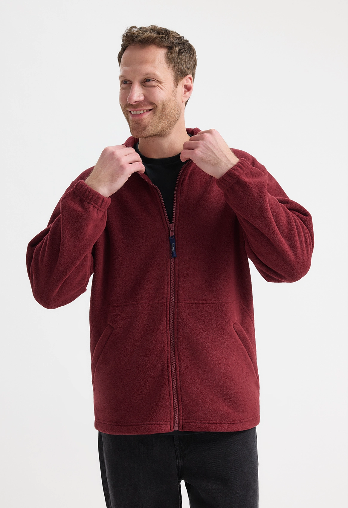 Classic Full Zip Fleece Jacket - Bottle Green