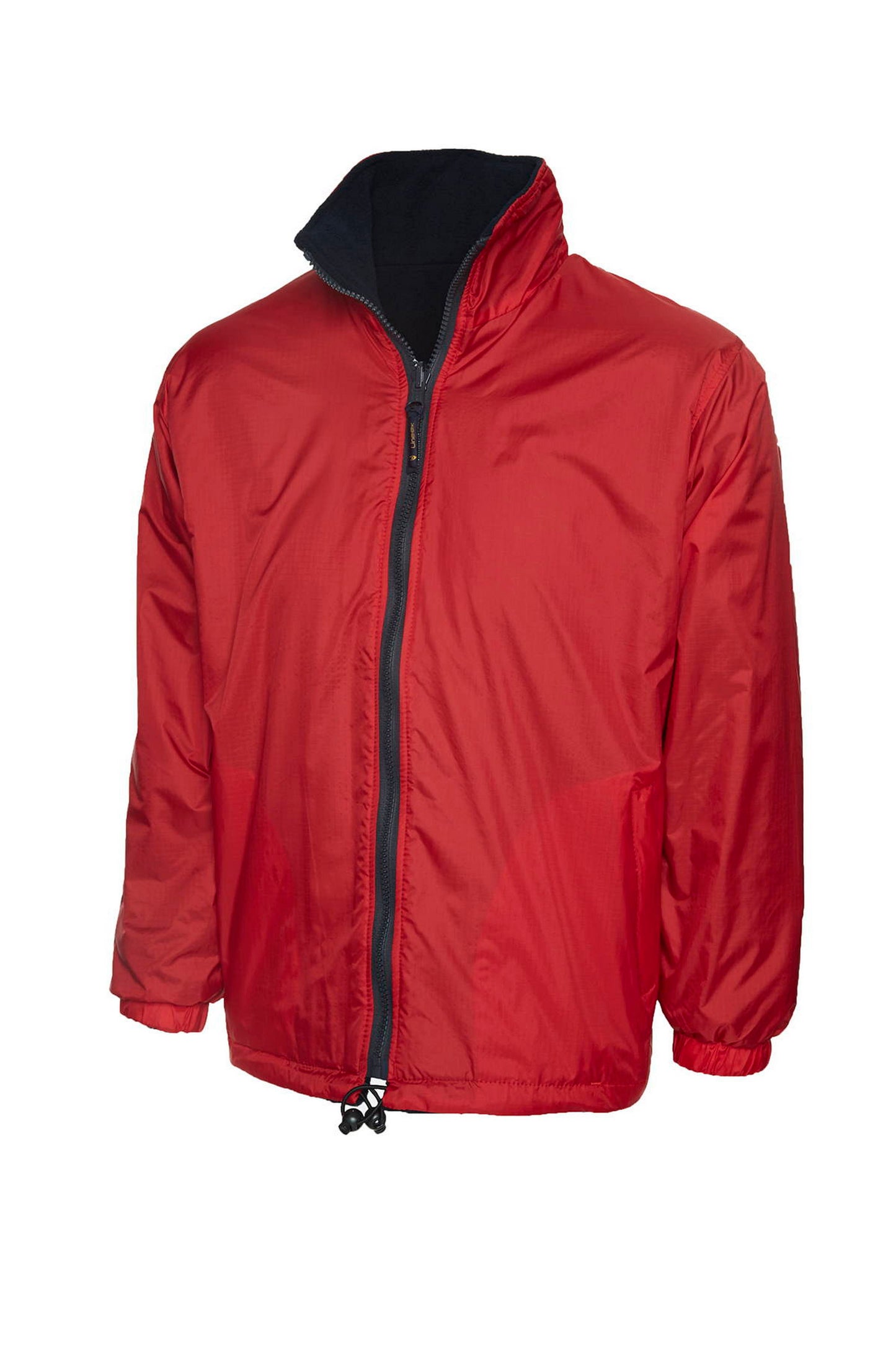 Classic Reversible Fleece Jacket - Red