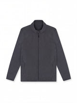 Lightweight Full Zip Microfleece Jacket - Charcoal
